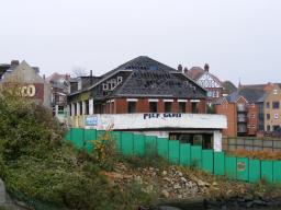 Bitterne Triangle boat shed